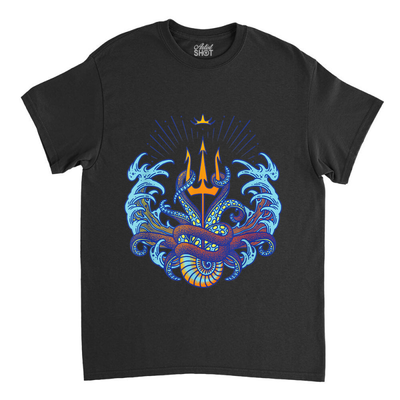 Villains Ursula Triton Symbol Classic T-shirt by MabellaPlaxco | Artistshot