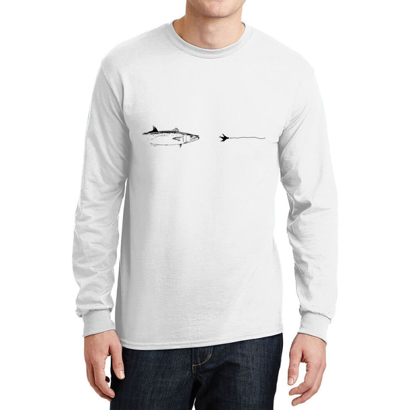 Graphic Fly Fishing Hook Line   Fish King Mackerel Tank Top Long Sleeve Shirts | Artistshot