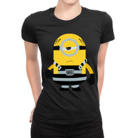 Angry Minion Ladies Fitted T-shirt | Artistshot