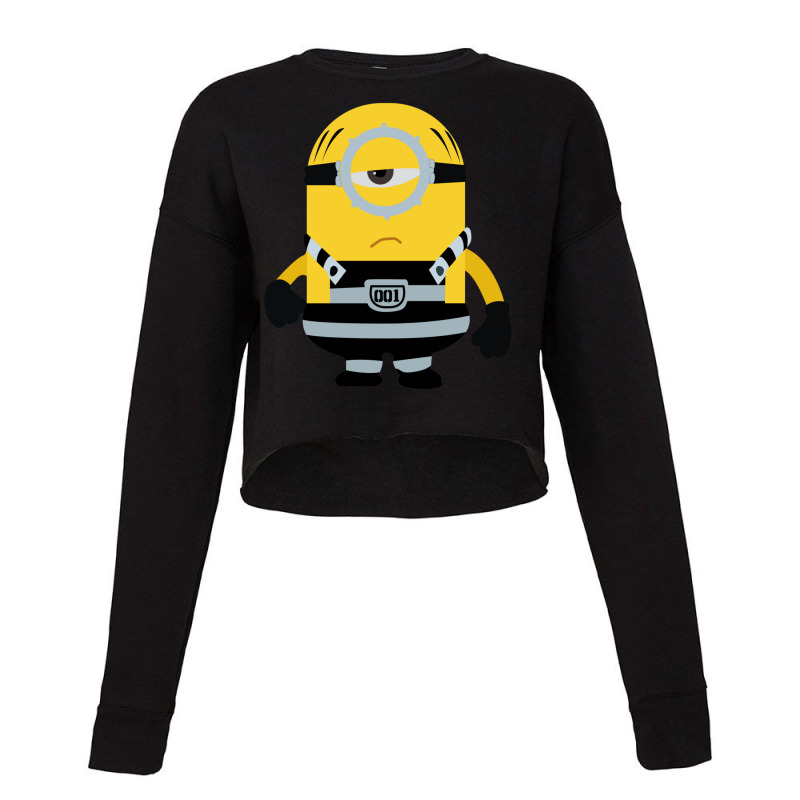 Angry Minion Cropped Sweater by cm-arts | Artistshot