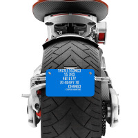 Intelligence Is The Ability To Adapt To Change Motorcycle License Plate | Artistshot