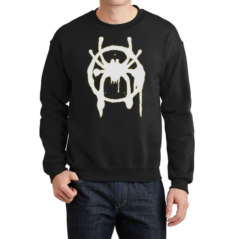 Into The Spider Verse Fitted Scoop Crewneck Sweatshirt | Artistshot