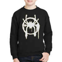 Into The Spider Verse Fitted Scoop Youth Sweatshirt | Artistshot