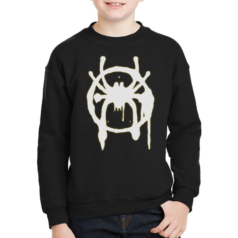 Into The Spider Verse Fitted Scoop Youth Sweatshirt | Artistshot