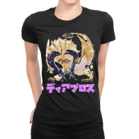 Monsters Hunters Rise Diabloss Kanjii Ladies Fitted T-shirt | Artistshot