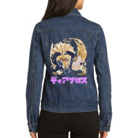 Monsters Hunters Rise Diabloss Kanjii Ladies Denim Jacket | Artistshot