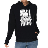 Truck Driver Patriotic Trucker Independence Day Teamster Lightweight Hoodie | Artistshot