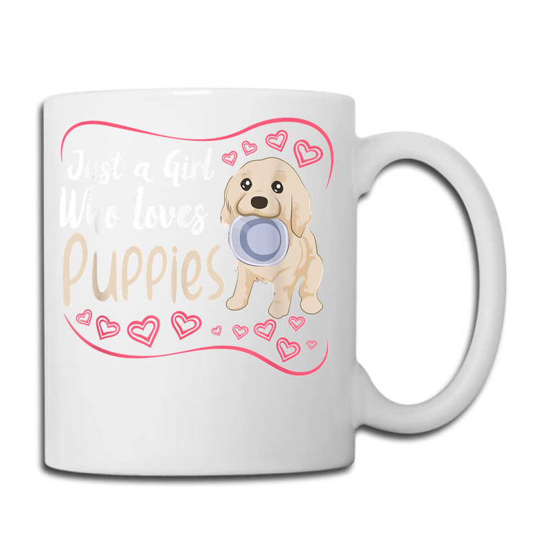 Dog Puppie Just A Girl Who Loves Puppies Coffee Mug | Artistshot