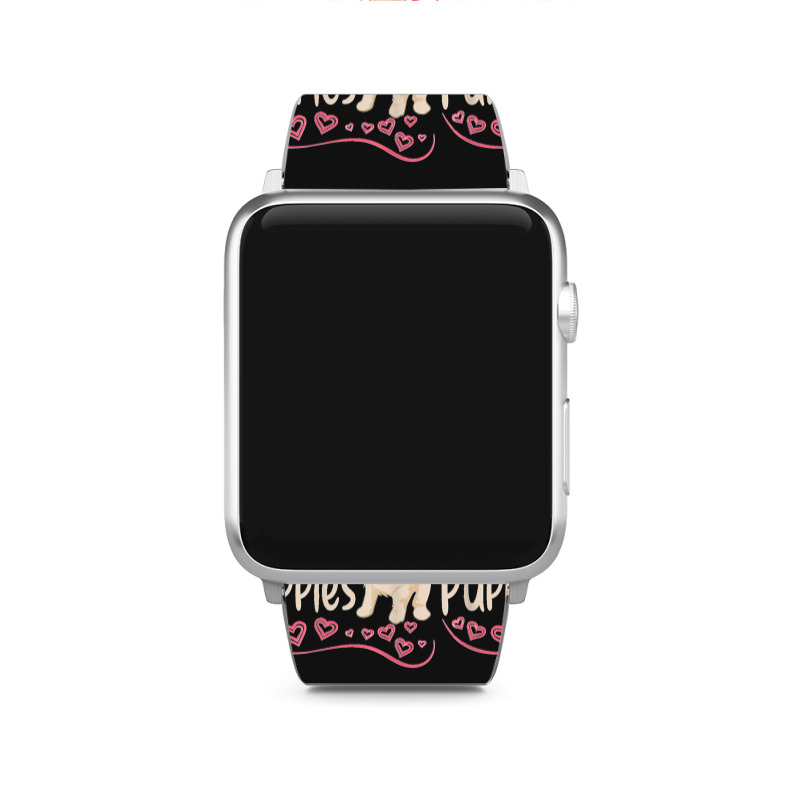 Dog Puppie Just A Girl Who Loves Puppies Apple Watch Band | Artistshot