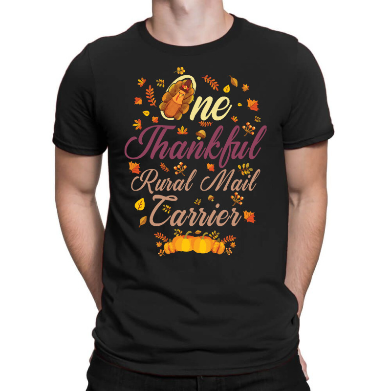 Thanksgiving Turkey One Thankful T-shirt | Artistshot