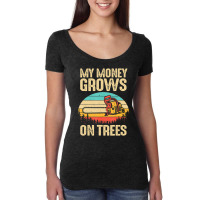 Arborist Logger Men Cool Tree Climber Lumberjack Women's Triblend Scoop T-shirt | Artistshot