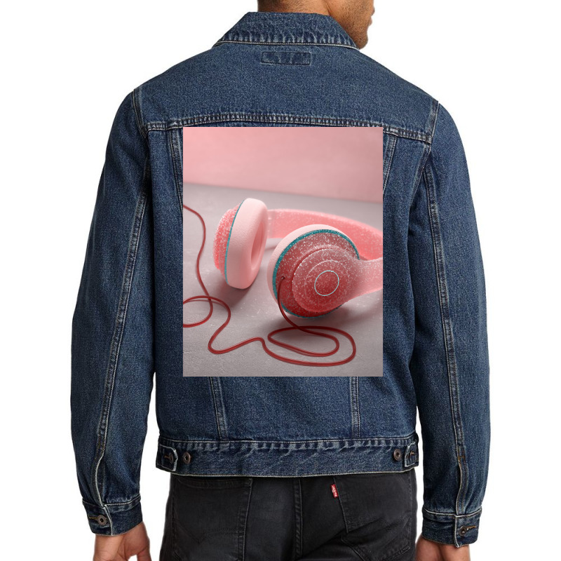 Ear Candy Men Denim Jacket by Bertrand Angulo | Artistshot