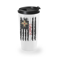 Gamer American Flag For Light Travel Mug | Artistshot