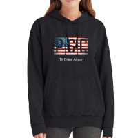 Psc Tri Cities Airport Vintage Hoodie | Artistshot