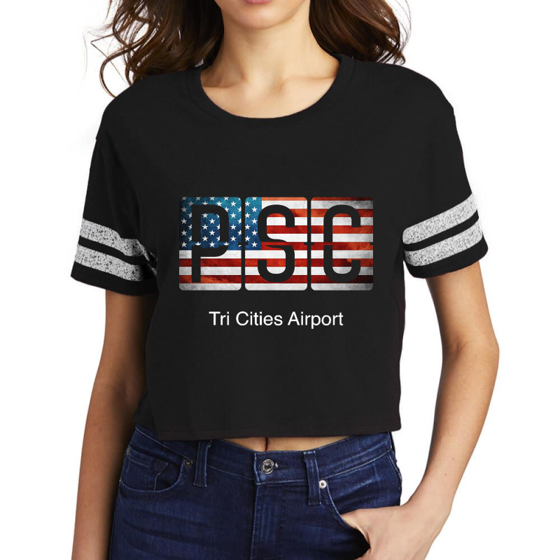 Psc Tri Cities Airport Scorecard Crop Tee by fenderbendable | Artistshot