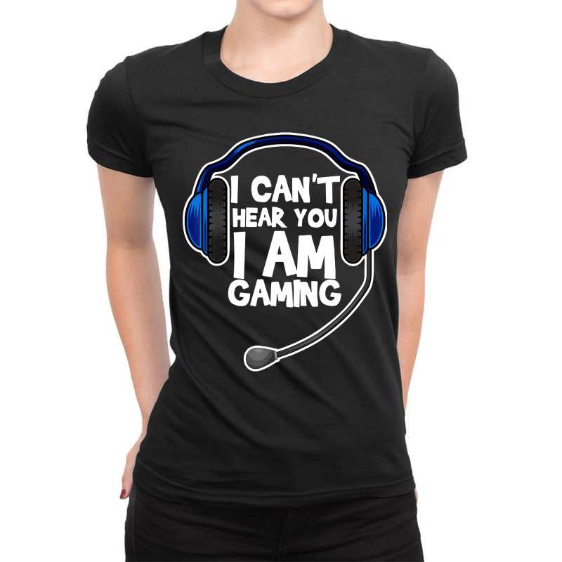 Earphone Jack Ladies Fitted T-Shirt by Bertrand Angulo | Artistshot