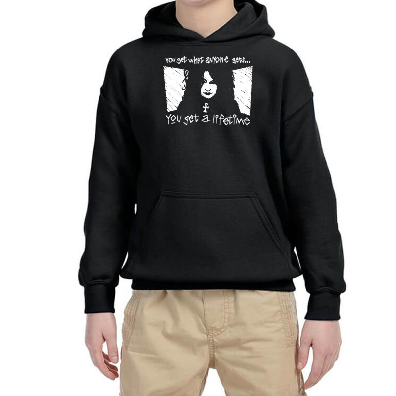 Horor You Get A Lifetime Death Sandman Youth Hoodie by Whelving | Artistshot