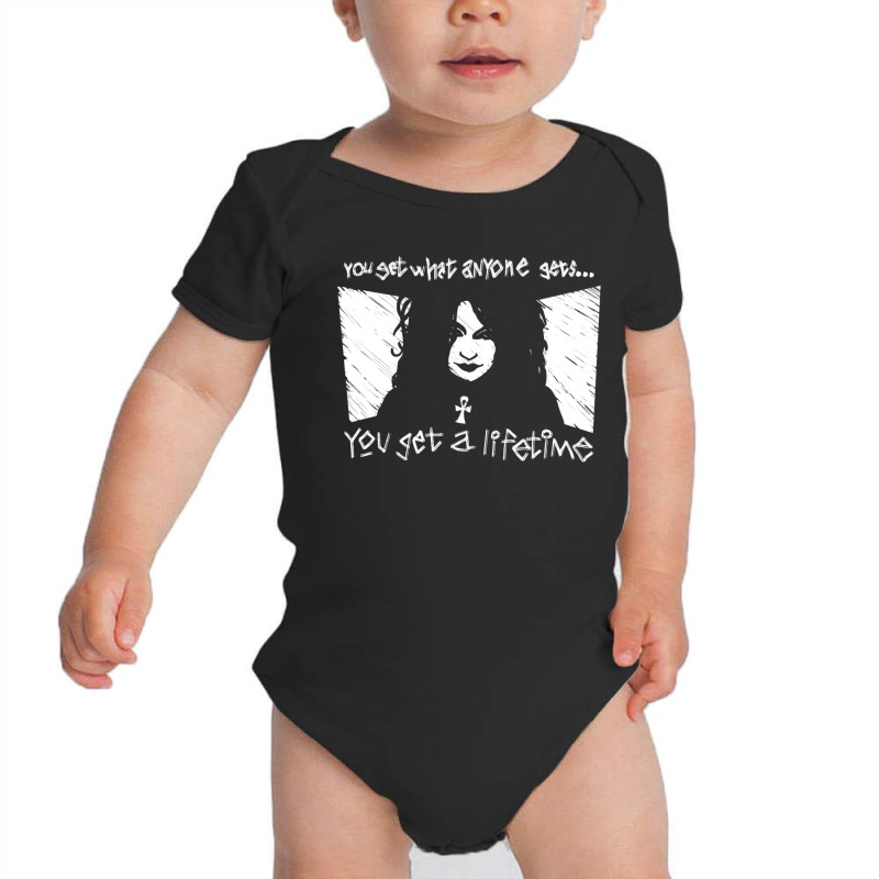 Horor You Get A Lifetime Death Sandman Baby Bodysuit by Whelving | Artistshot