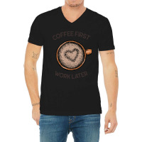 Cute Take It Away Coffee Designs  Coffee Sack V-neck Tee | Artistshot