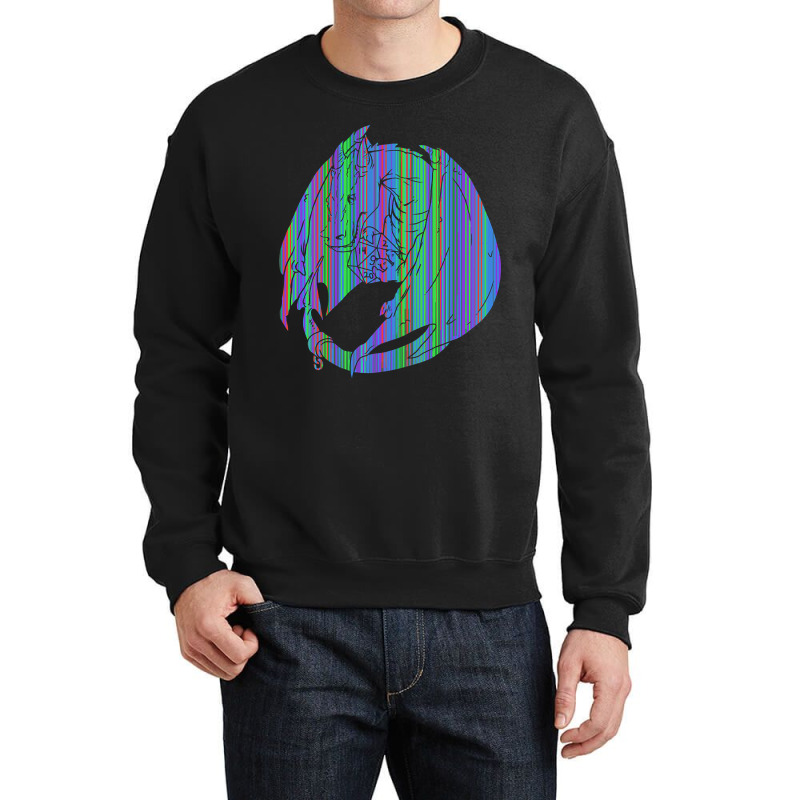 Neon Dragon Crewneck Sweatshirt by Kenlofu52 | Artistshot