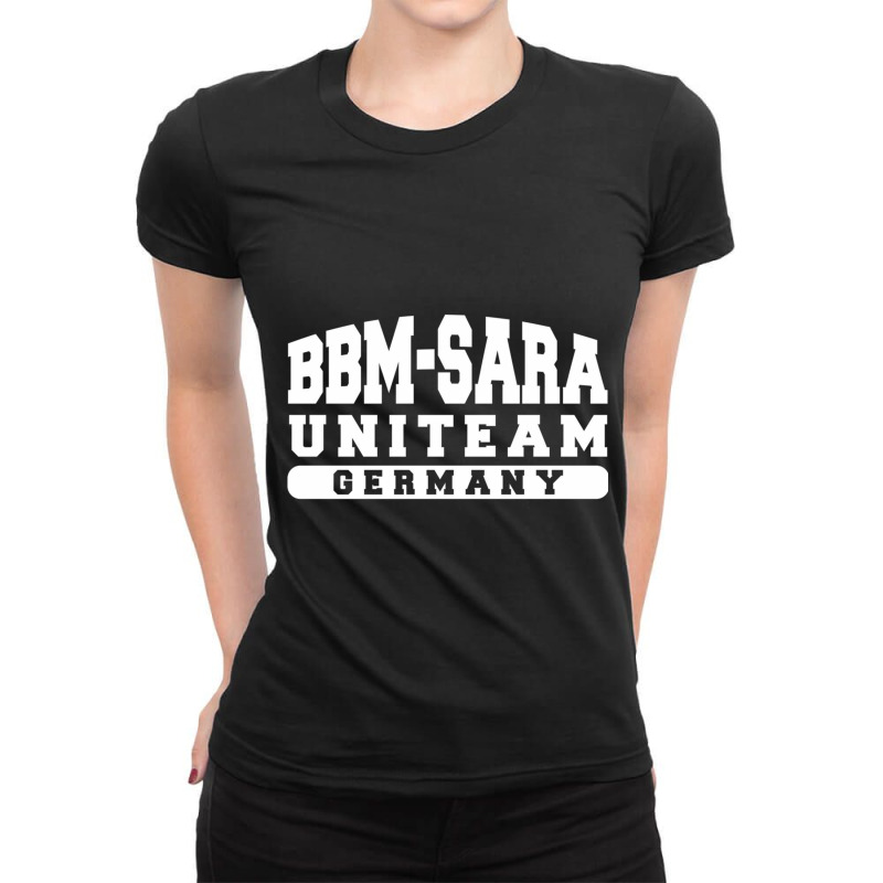 Bbm Sara Uniteam Germany Ladies Fitted T-Shirt by SEANMCDONOUGH | Artistshot