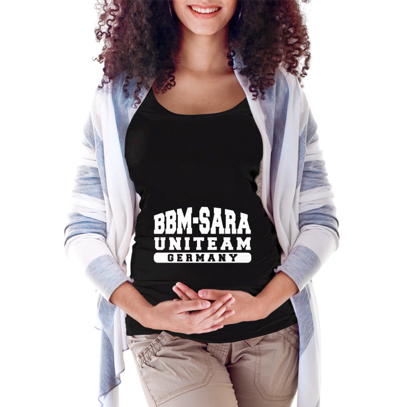 Bbm Sara Uniteam Germany Maternity Scoop Neck T-shirt by SEANMCDONOUGH | Artistshot