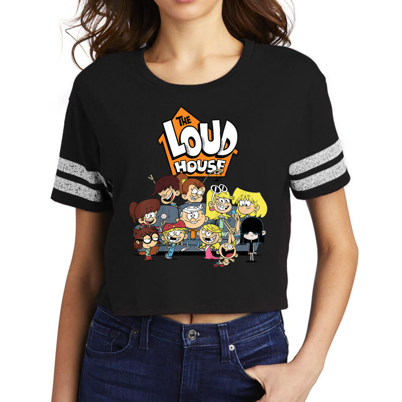 Kids The Loud House Loud Siblings On Couch Scorecard Crop Tee by BuenaFukui | Artistshot