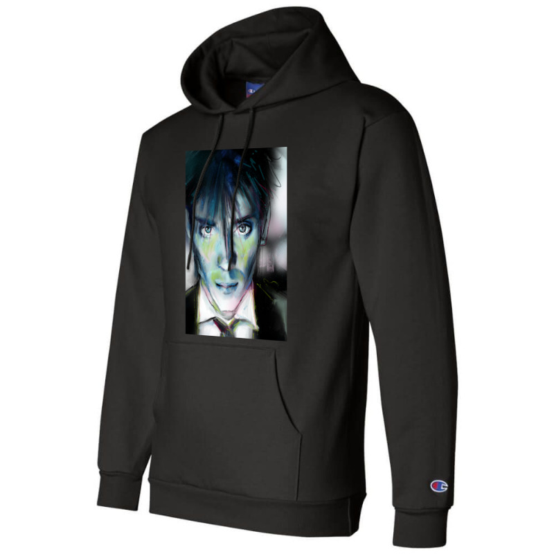 Indigo Eyes Champion Hoodie | Artistshot