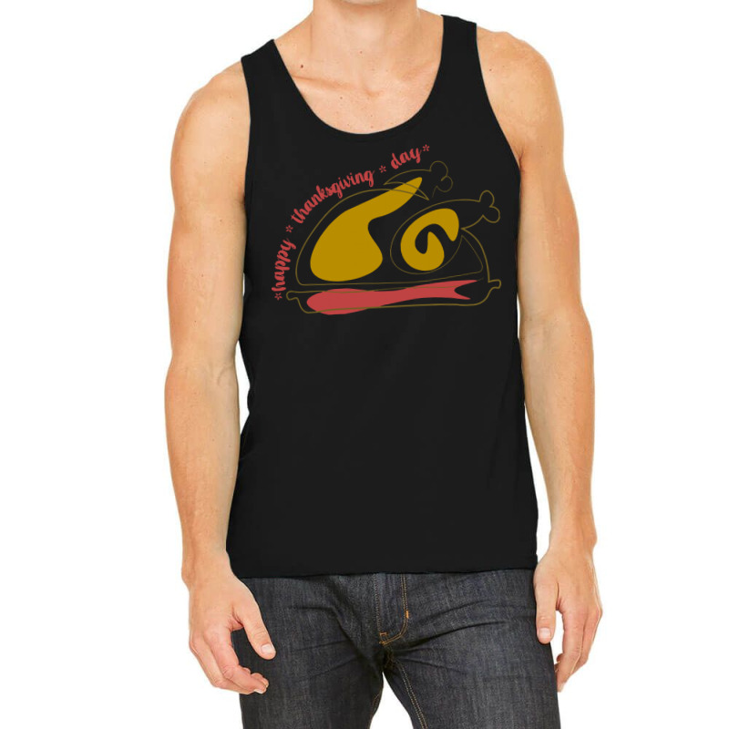 Thanksgiving Turkey Thanksgiving Turkey Lettering Happy Thanksgiving D Tank Top | Artistshot