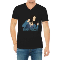 Sidney Prescott Minimalist V-neck Tee | Artistshot