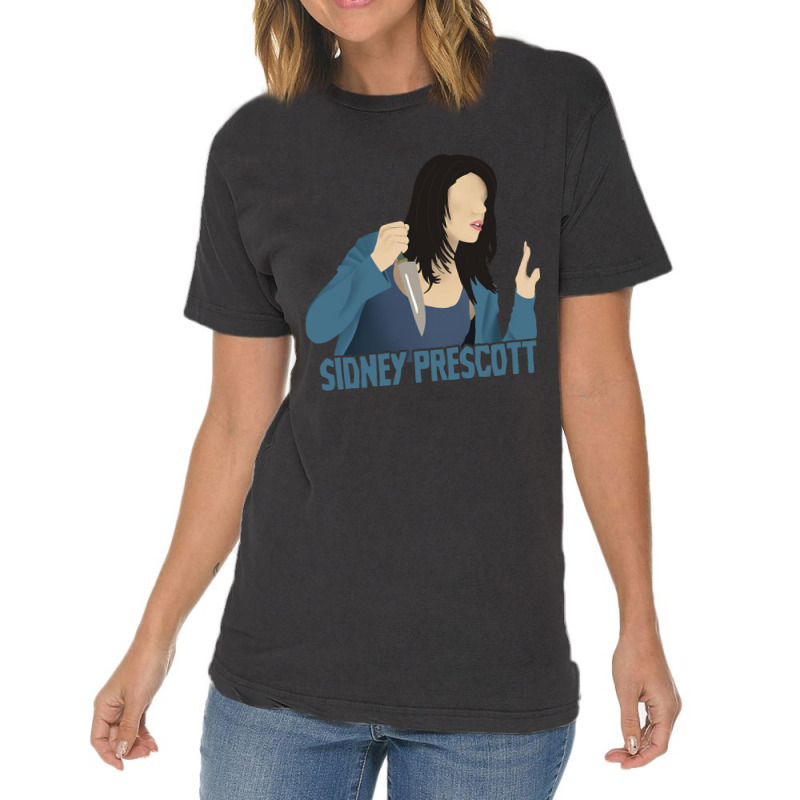 Sidney Prescott Minimalist Vintage T-Shirt by Quick Scully | Artistshot