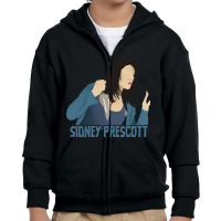 Sidney Prescott Minimalist Youth Zipper Hoodie | Artistshot