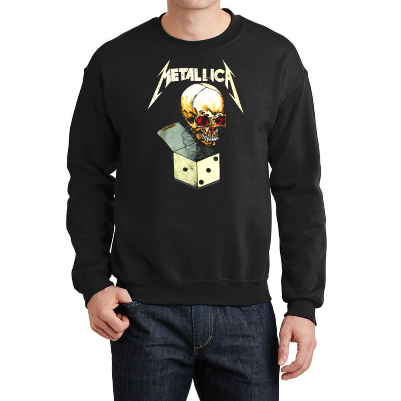 Vintage Metal Pushead Art Crewneck Sweatshirt by Whelving | Artistshot