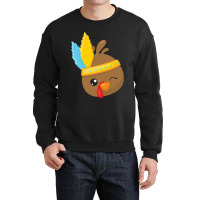 Thanksgiving Turkey Thanksgiving Turkey, Brown Turkey, Feathers Crewneck Sweatshirt | Artistshot