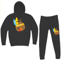 Thanksgiving Turkey Thanksgiving Turkey, Brown Turkey, Feathers Hoodie & Jogger Set | Artistshot