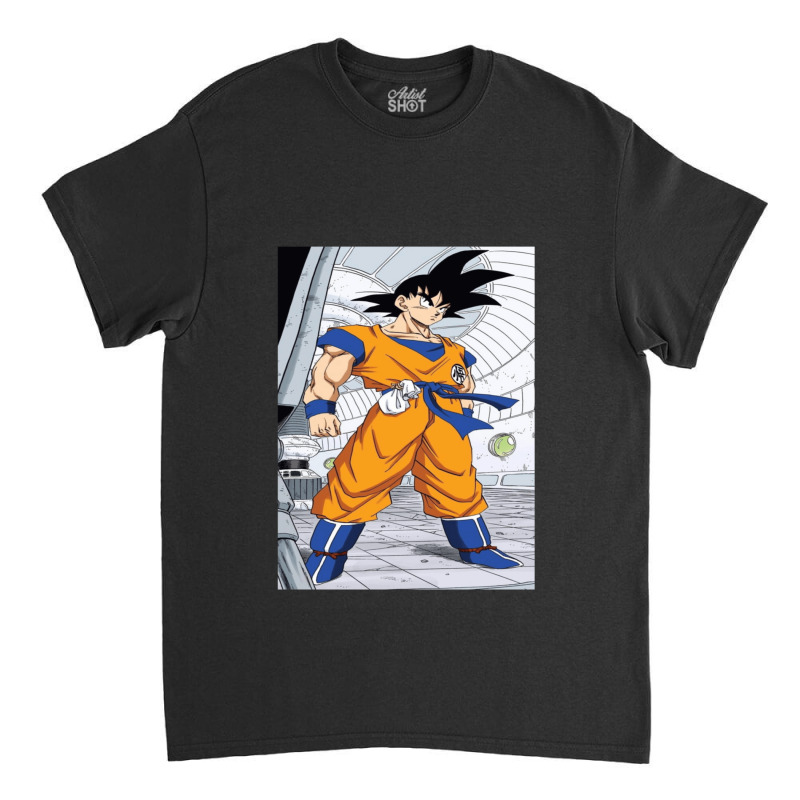 Goku Arrives Gift Classic T-shirt by KristianFreeman | Artistshot