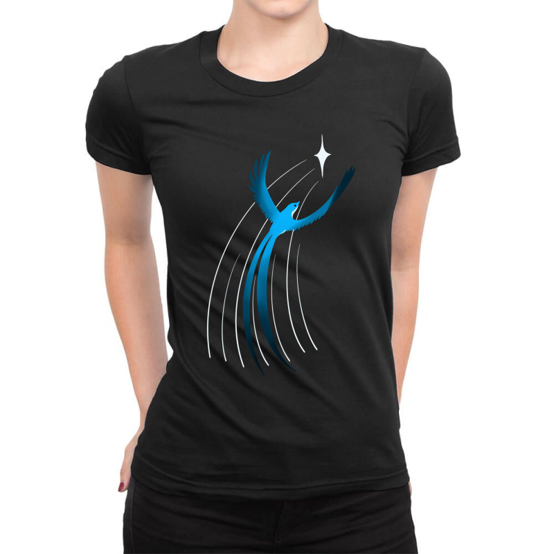 Starbird Ladies Fitted T-Shirt by cm-arts | Artistshot