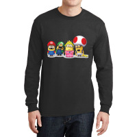 Super Minion Bros Long Sleeve Shirts | Artistshot