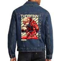 Vinland Saga Thorfinn Men Denim Jacket | Artistshot