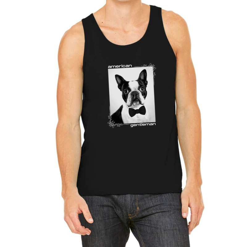 Boston Terrier Bowtie Tank Top by AudreyRussian | Artistshot