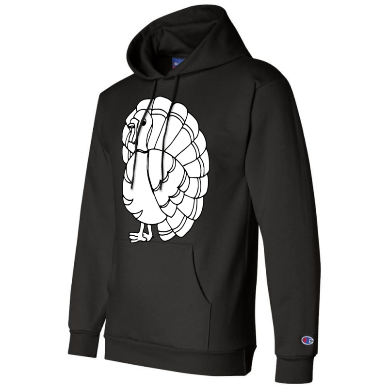 Thanksgiving Turkey Turkey Birds Champion Hoodie | Artistshot