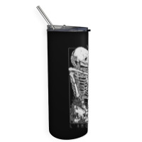 The Skull Telling Lovers 1 Skinny Tumbler | Artistshot