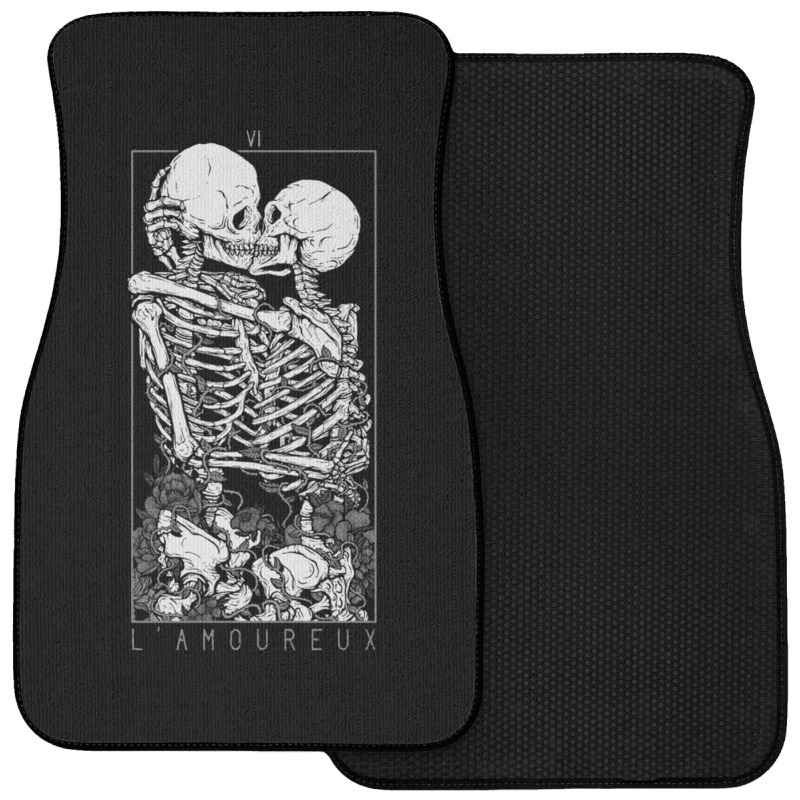 The Skull Telling Lovers 1 Front Car Mat | Artistshot