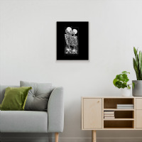 The Skull Telling Lovers 1 Metal Print Vertical | Artistshot