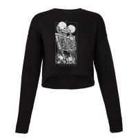 The Skull Telling Lovers 1 Cropped Sweater | Artistshot