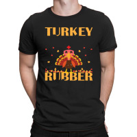 Thanksgiving Turkey Turkey Scrubs Rubber Gloves T-shirt | Artistshot