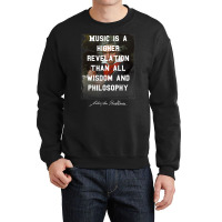 Beethoven Ludvig Van Beethoven Music Crewneck Sweatshirt | Artistshot