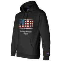 Rdd Redding Municipal Airport Champion Hoodie | Artistshot