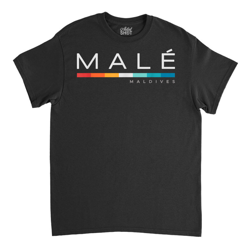 Male Maldives T Shirt Classic T-shirt | Artistshot