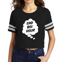 Sad Boi Hour Front Scorecard Crop Tee | Artistshot